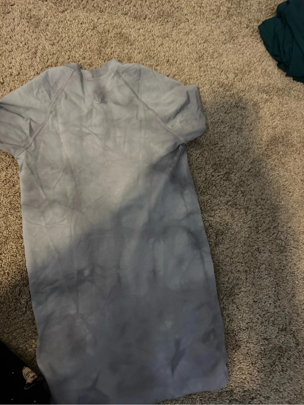 lululemon athletica grey tie die swiftly tech size 2